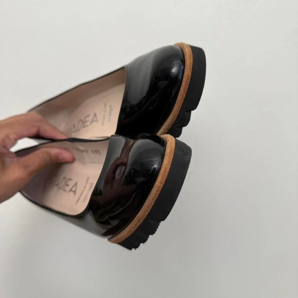GADEA by Lodi Black Patent Leather Heel size 39.5 /‎ US 8.5